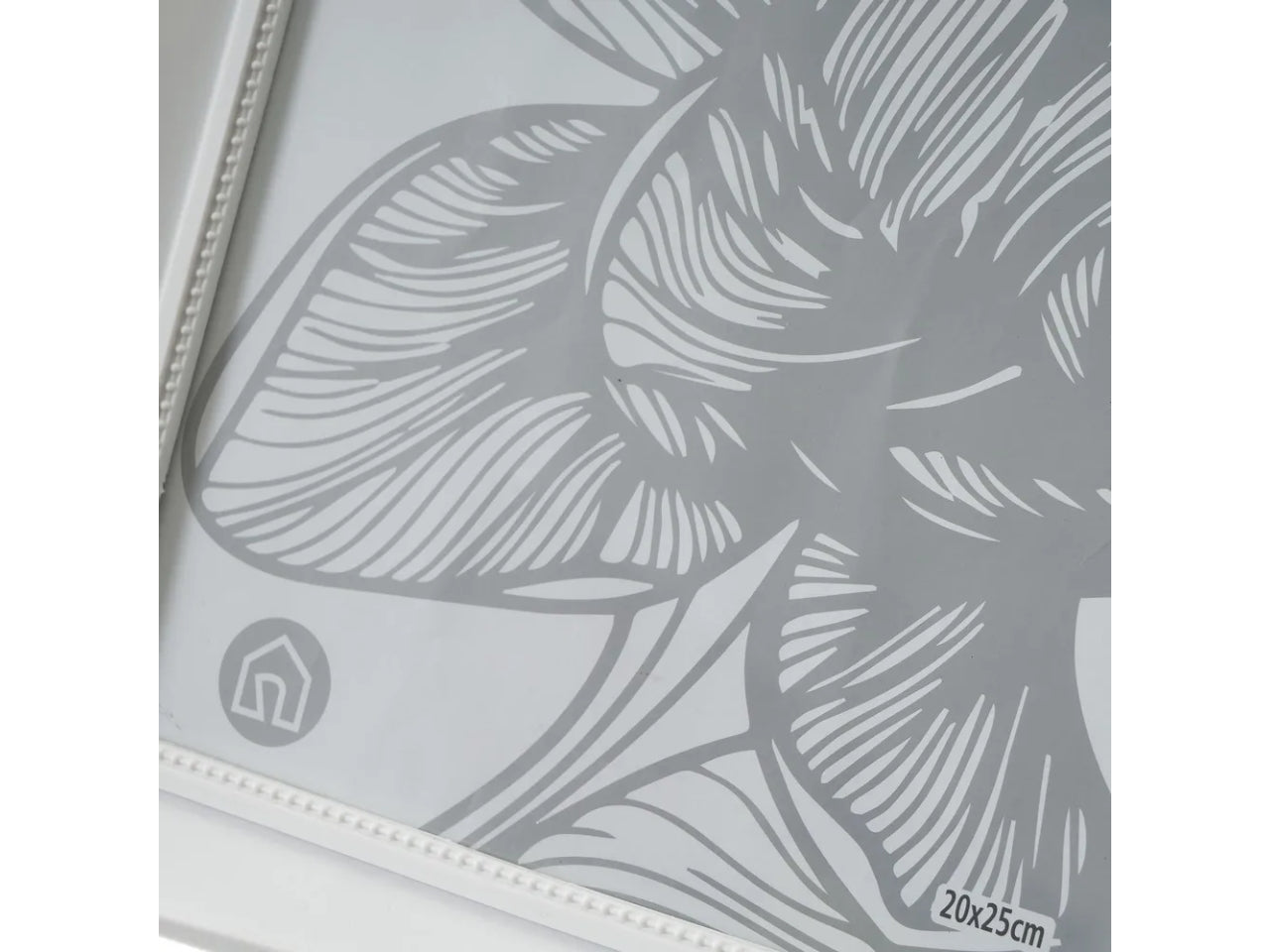Cornice in plastica bianca stile shabby chic finestra foto 20x25 cm - Casaseleccion
