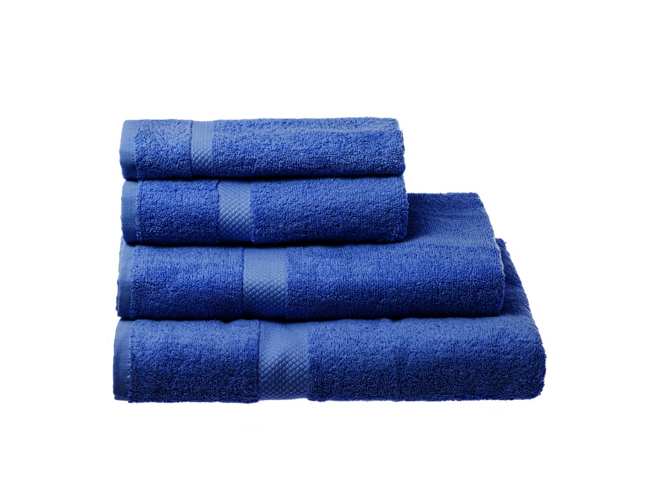 Telo doccia 100% cotone colore blu scuro misura 70x140cm