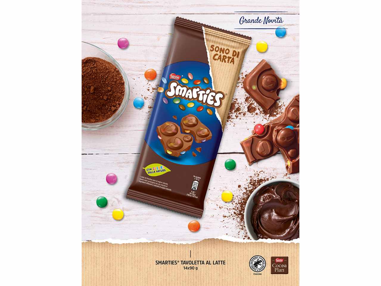 Smarties tavoletta al latte 190g