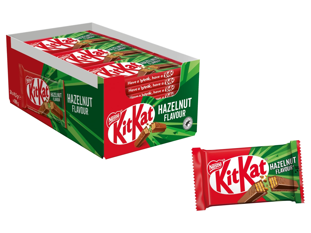 Kit kat 4f hazelnut 41,5gr