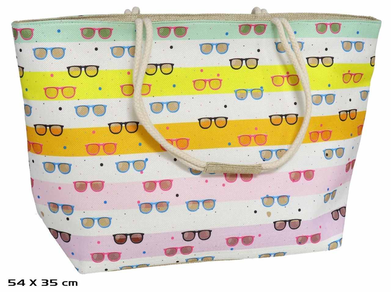 Borsa spiaggia looks 54x35cm