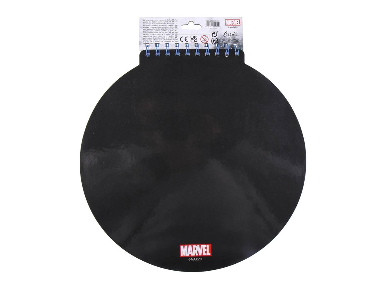 Block notes Capitan America per bambino, ideale per colorare e disegnare, blocchetto sagomato con 50 fogli, matite colorate, stickers - brand Cerdà