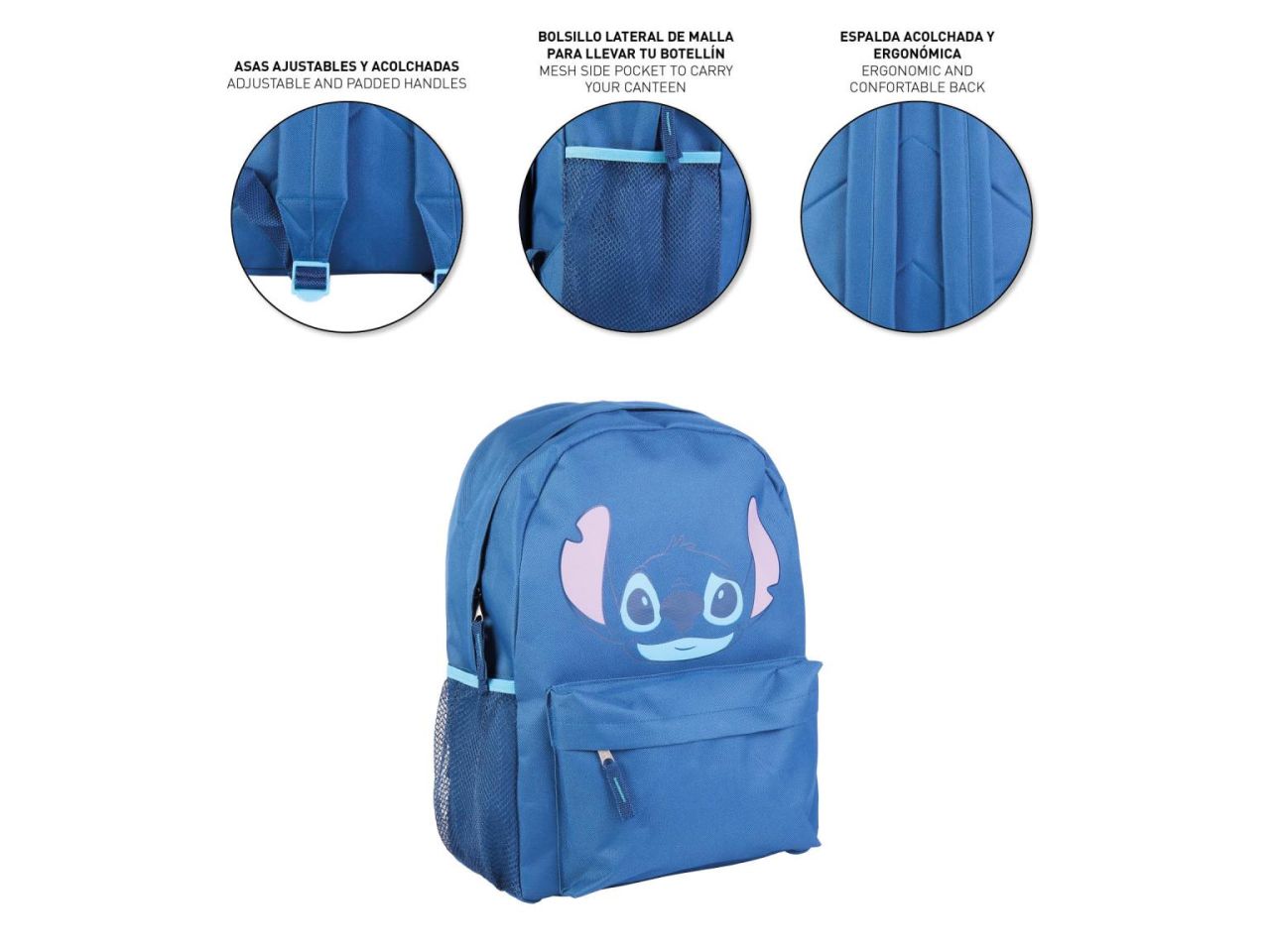 Zaino casual o stitch