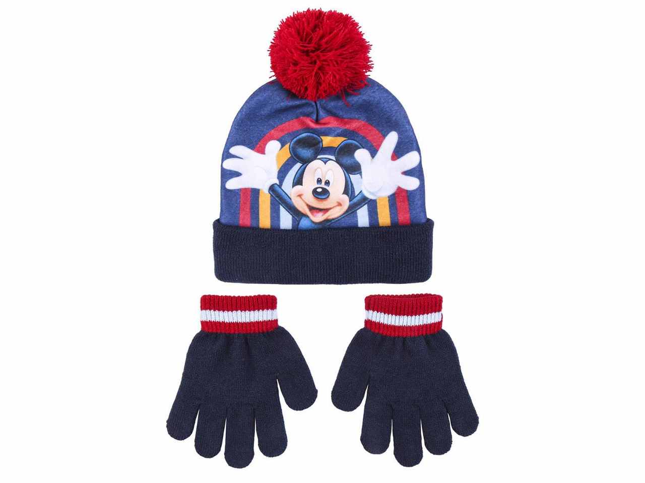 Mickey cappello con guanti