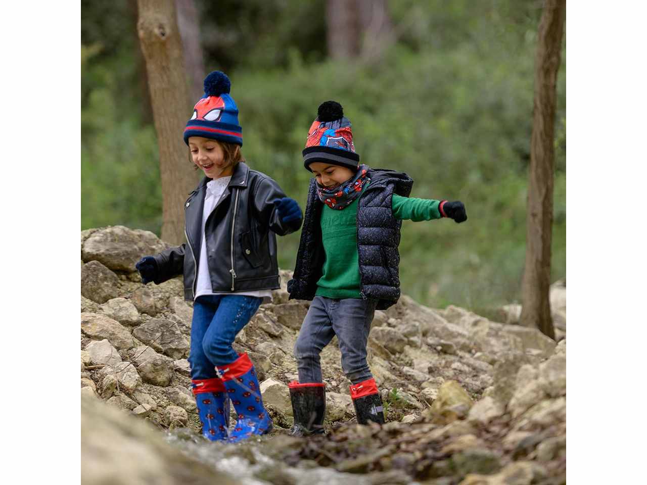 Spiderman cappello con guanti
