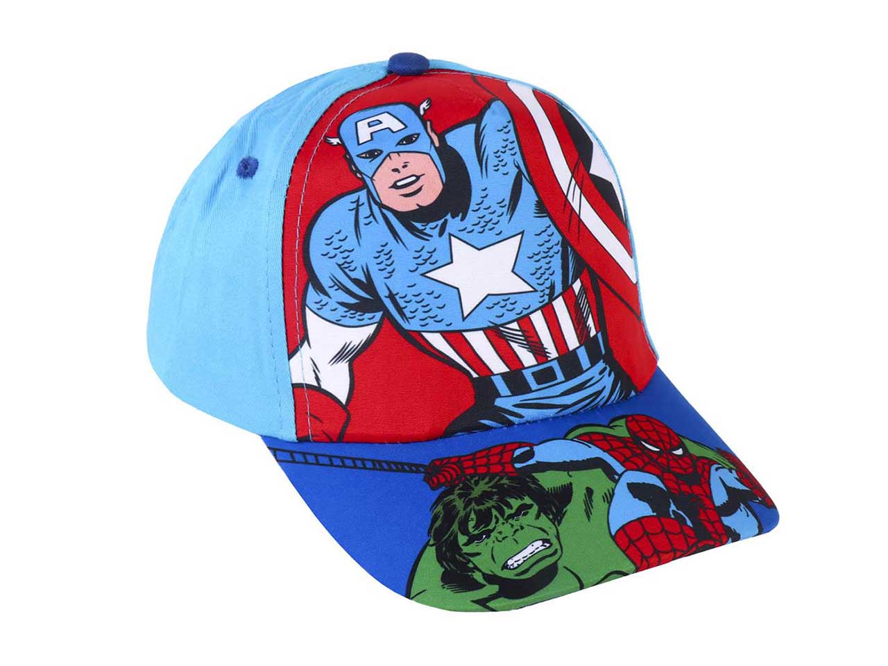 Avengers cappello con visiera e occhiali da sole