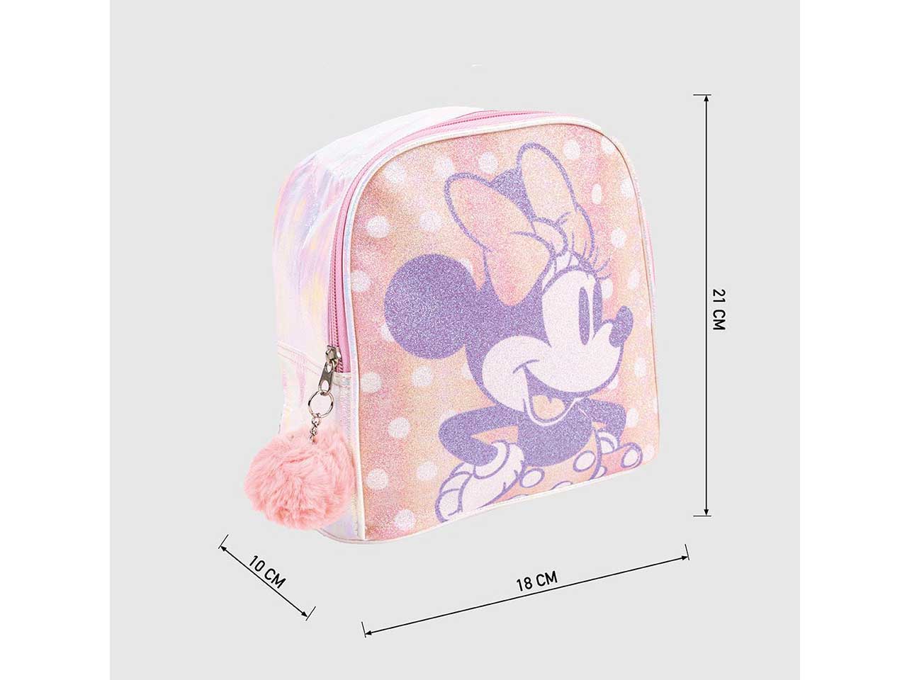 Minnie zaino con glitter per bambini