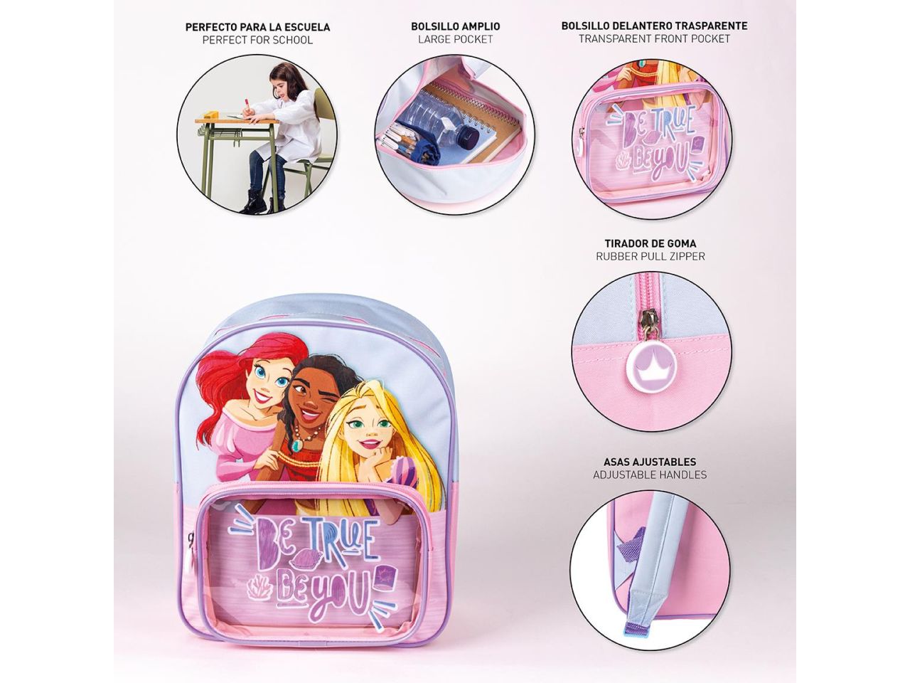 Zaino per bambini o princess