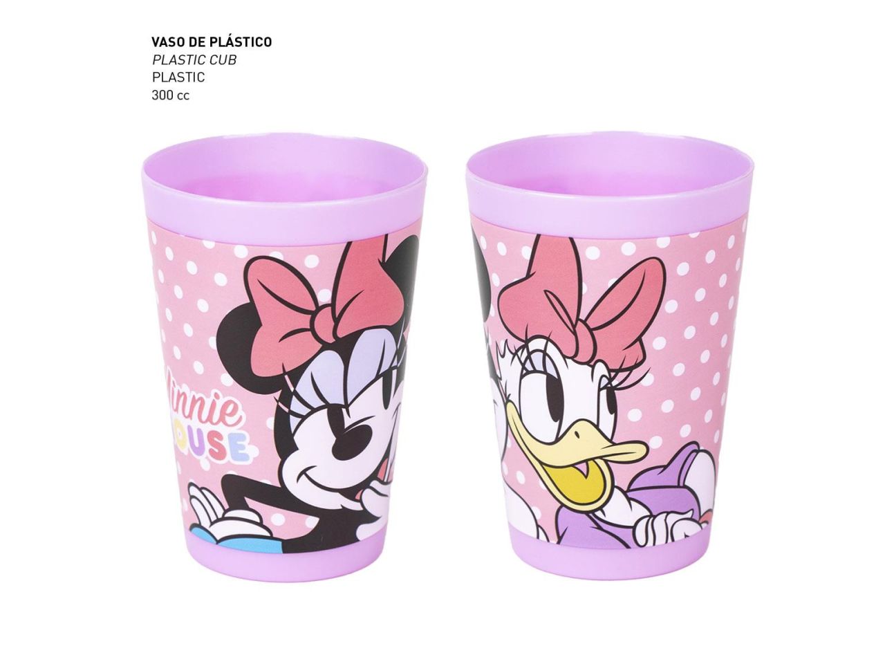 Minnie beauty case - il beauty comprende bicchiere spazzola e tovaglietta
