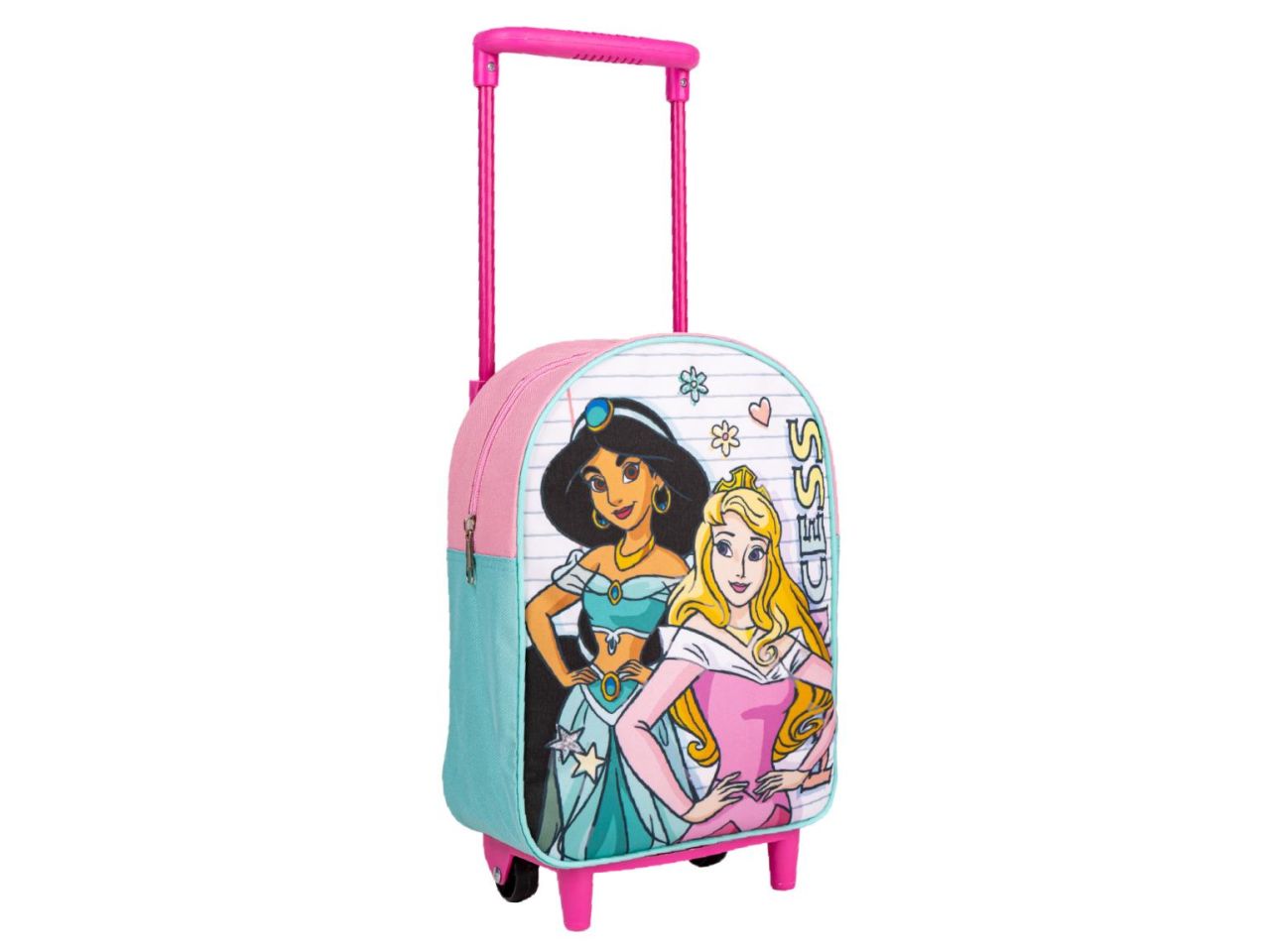 Zaino per bambini trolley scolastico princess