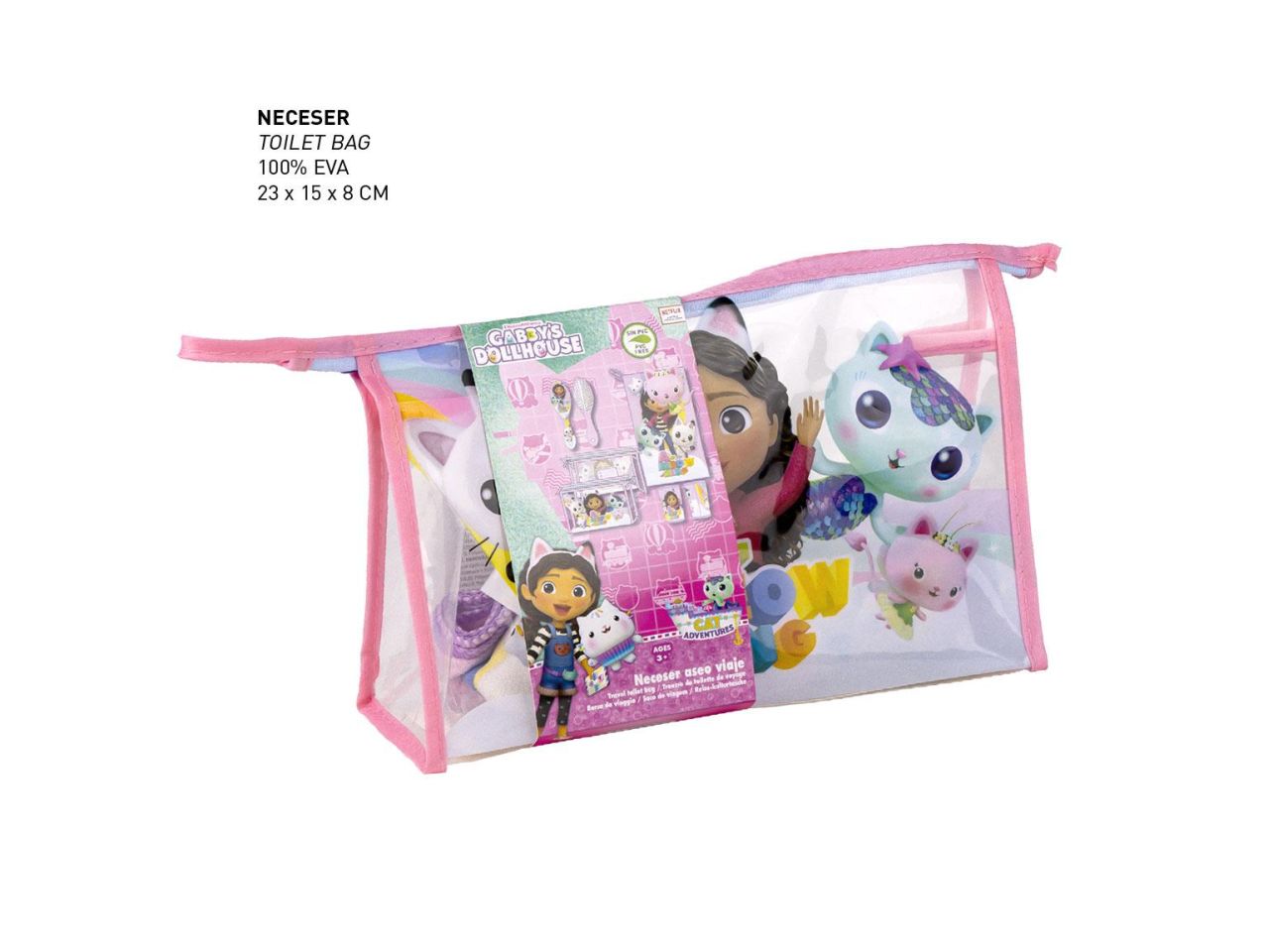 Gabby beauty case - il beauty comprende bicchiere spazzola e tovaglietta