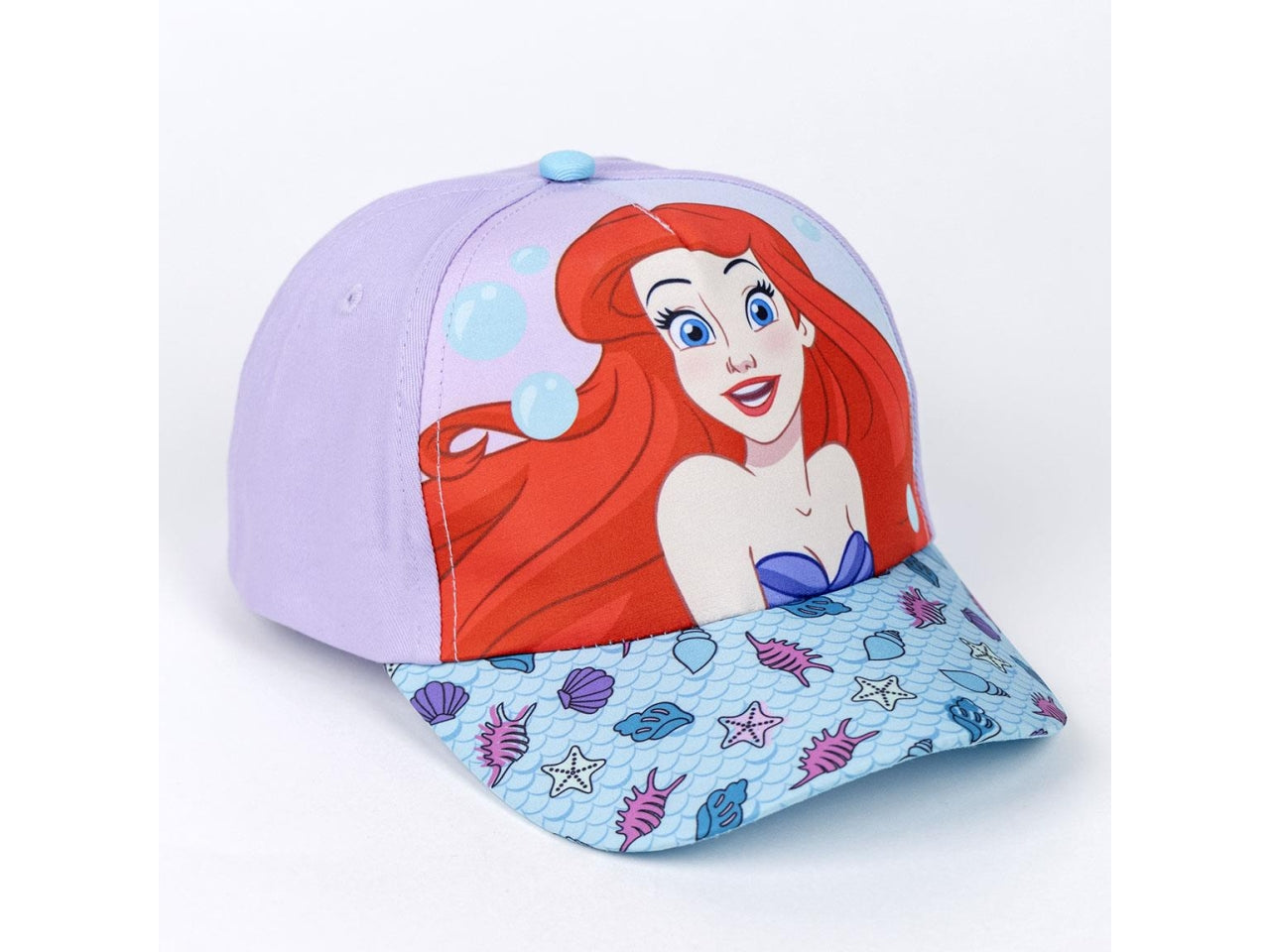 Set cappello con visiera ed occhiali da sole delle principesse