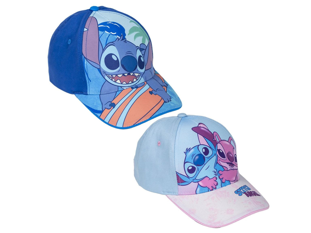 Cappello Stitch baseball bambino blu cotone - Cerdà