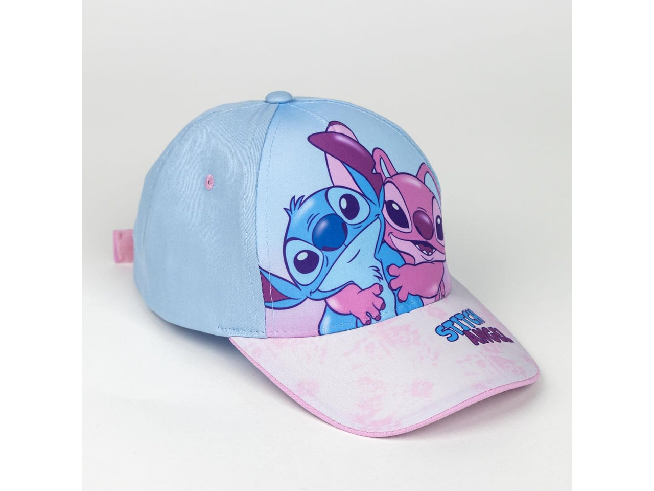 Cappello Stitch baseball bambino blu cotone - Cerdà
