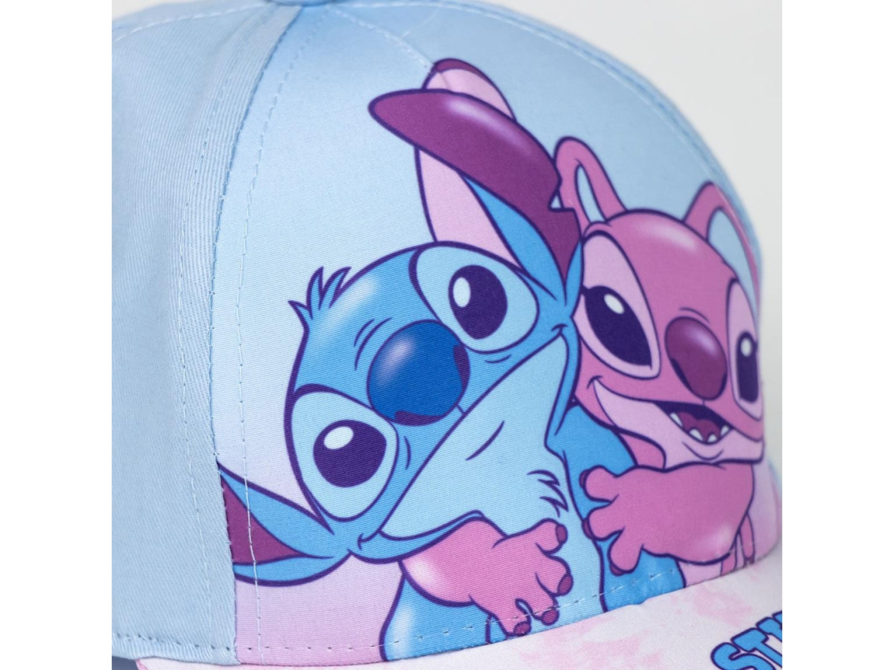 Cappello Stitch baseball bambino blu cotone - Cerdà