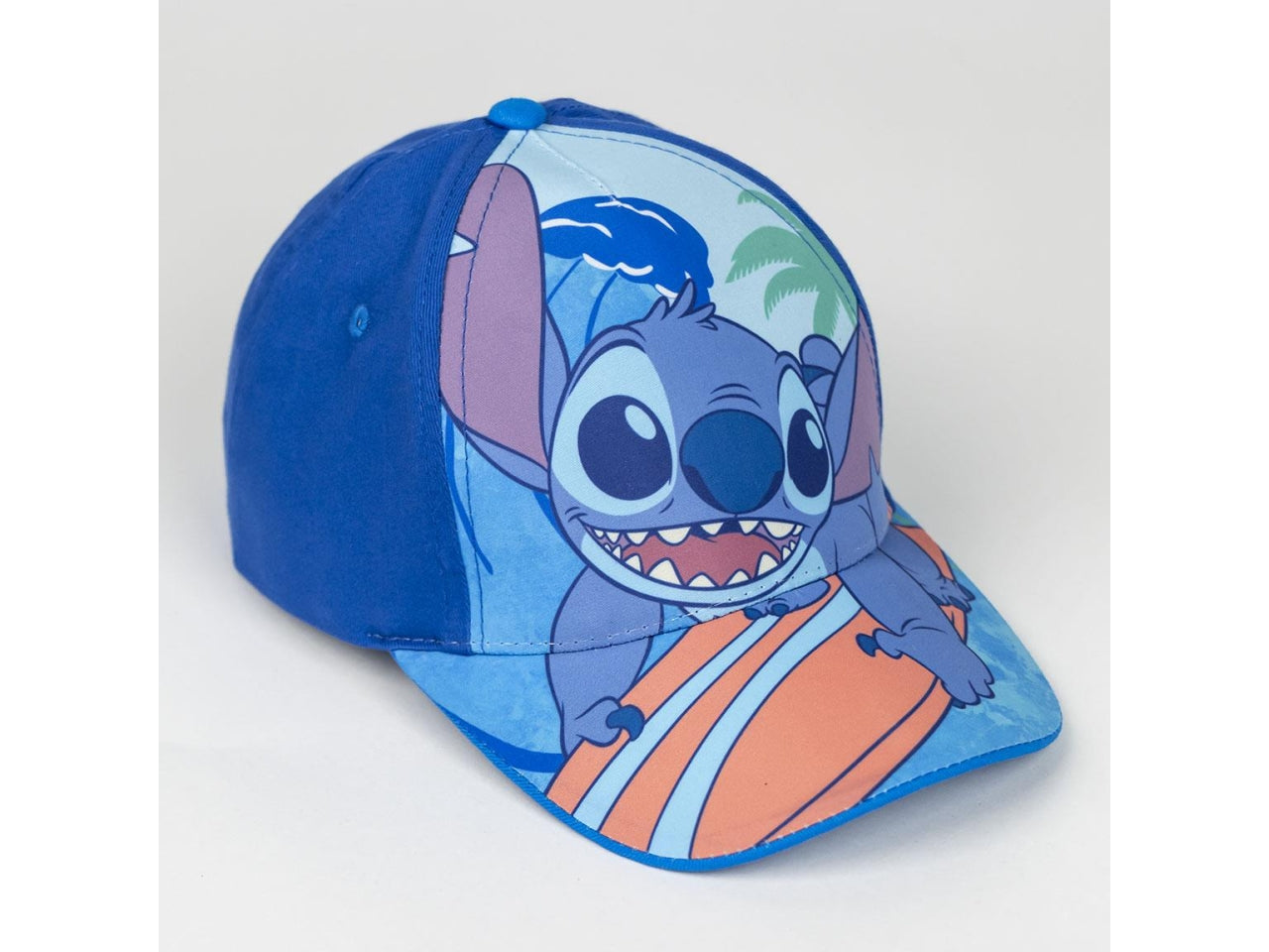 Cappello Stitch baseball bambino blu cotone - Cerdà