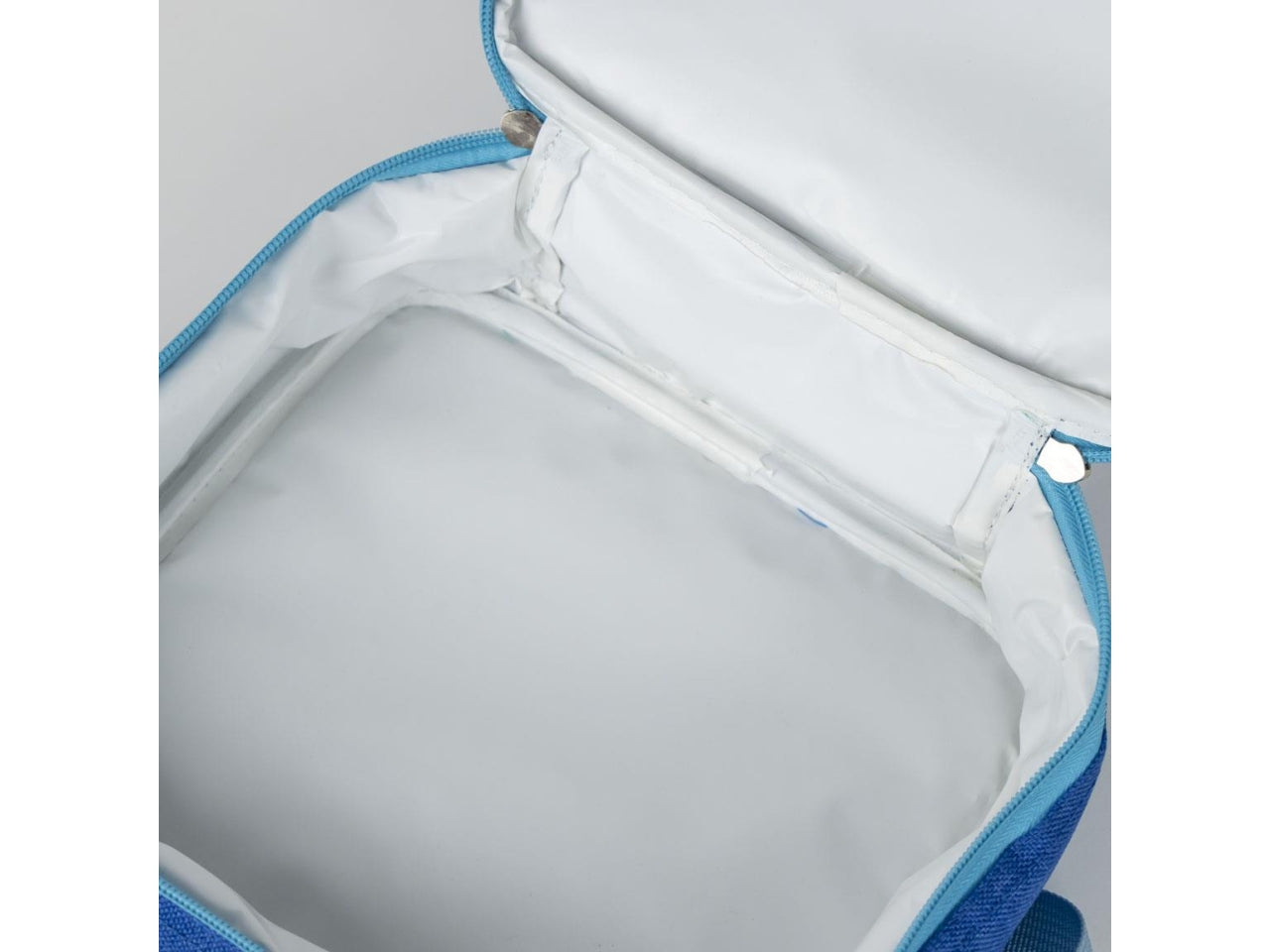 Portamerenda Stitch termico in poliestere azzurro 19x23 cm - Cerda