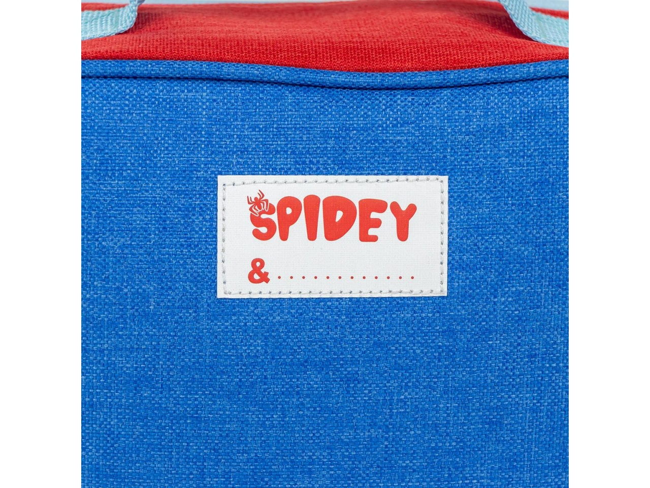 Portamerenda Spiderman termico in poliestere rosso 19x23 cm - Cerda