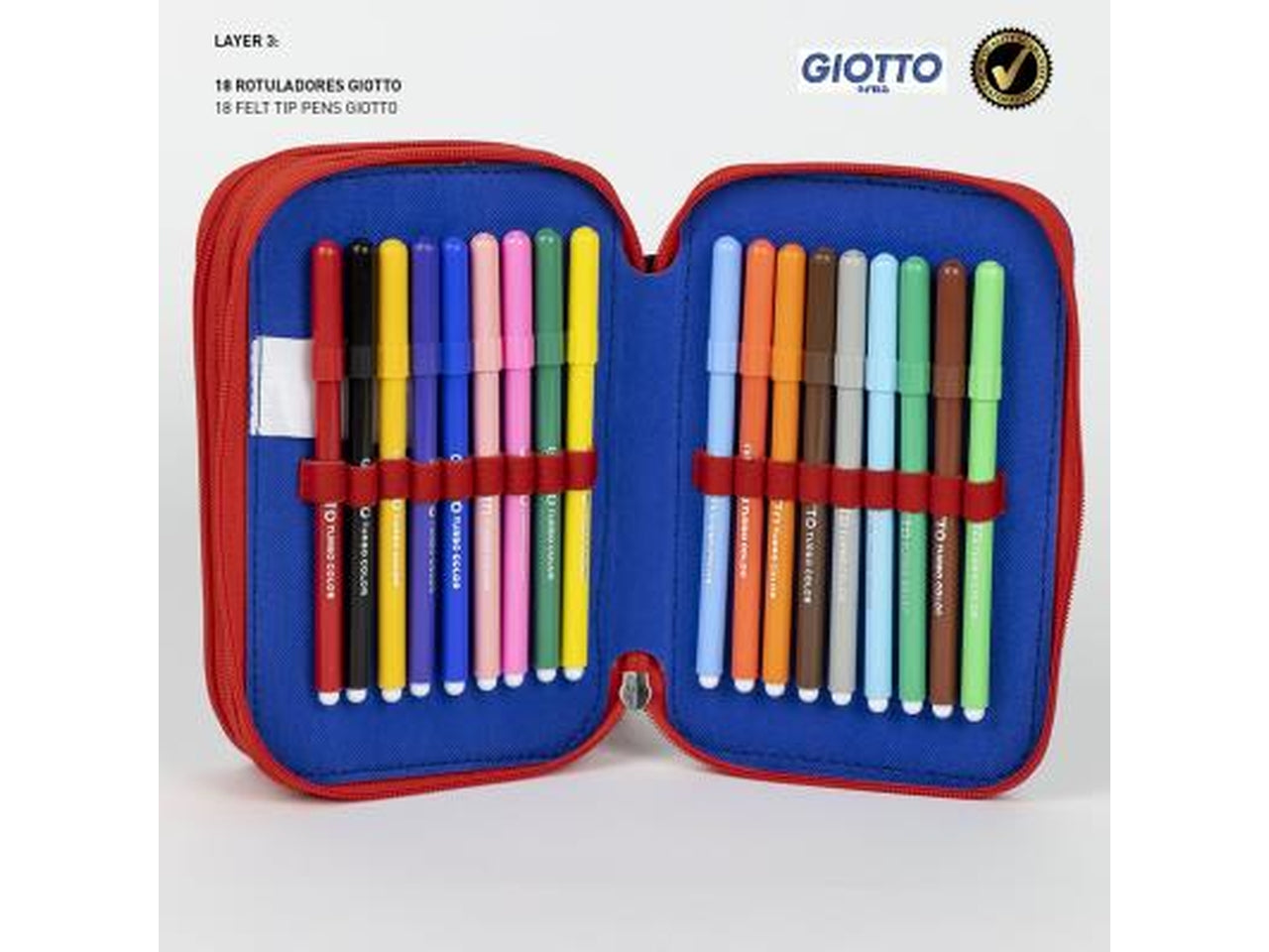 Astuccio Sonic 3 cerniere da bambino 13x7x19,5 cm - Cerdà