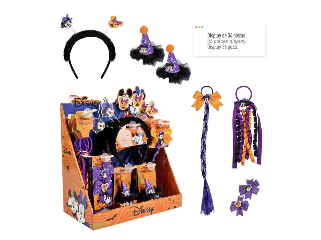 Minnie diadema halloween assortiti
