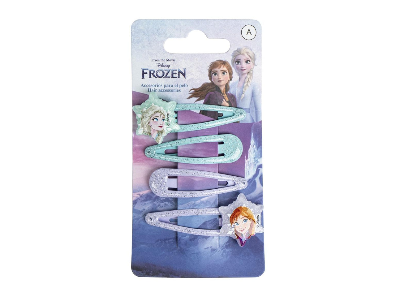 Frozen fermagli per capelli set da 4 fermagli
