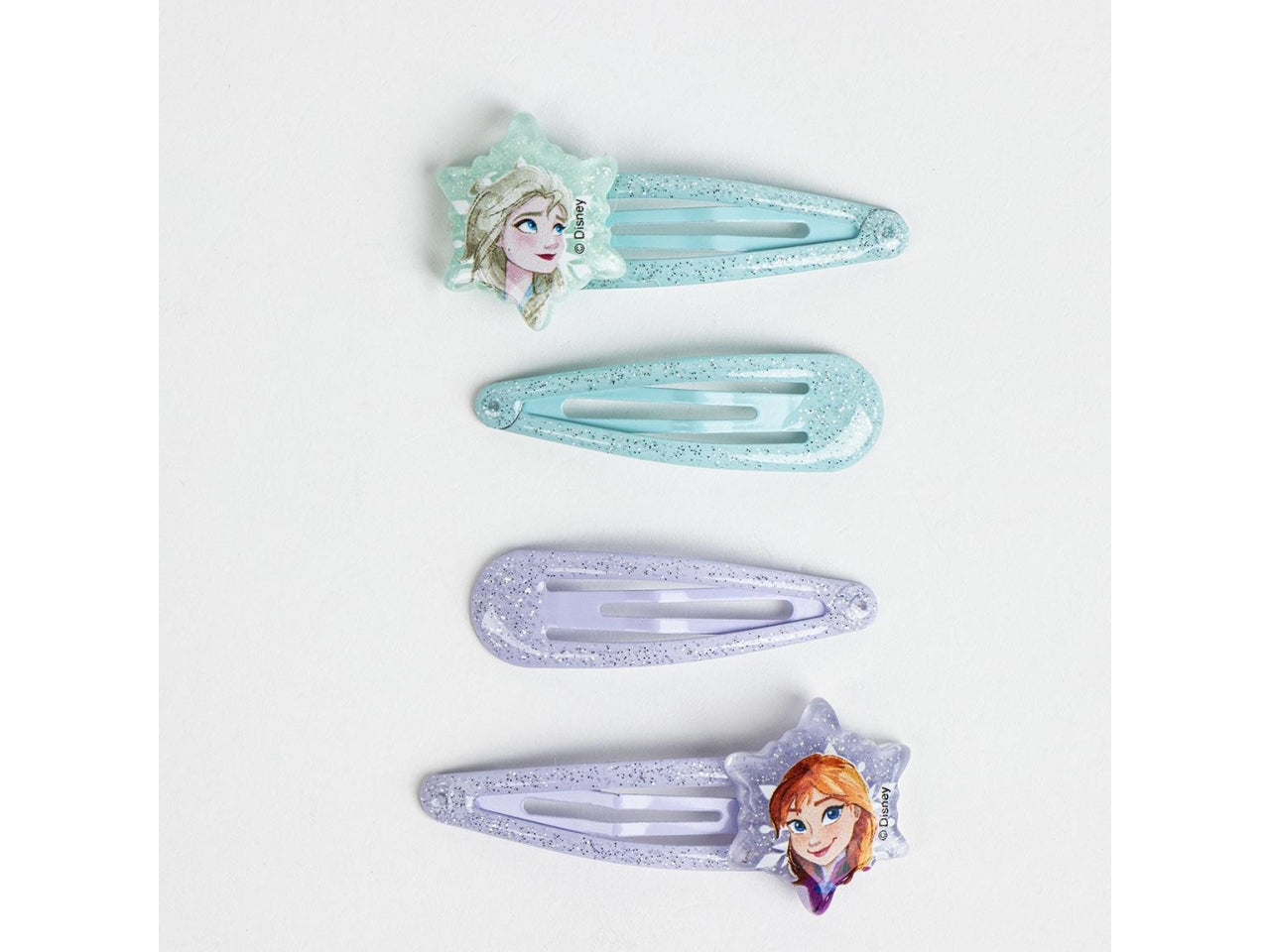 Frozen fermagli per capelli set da 4 fermagli
