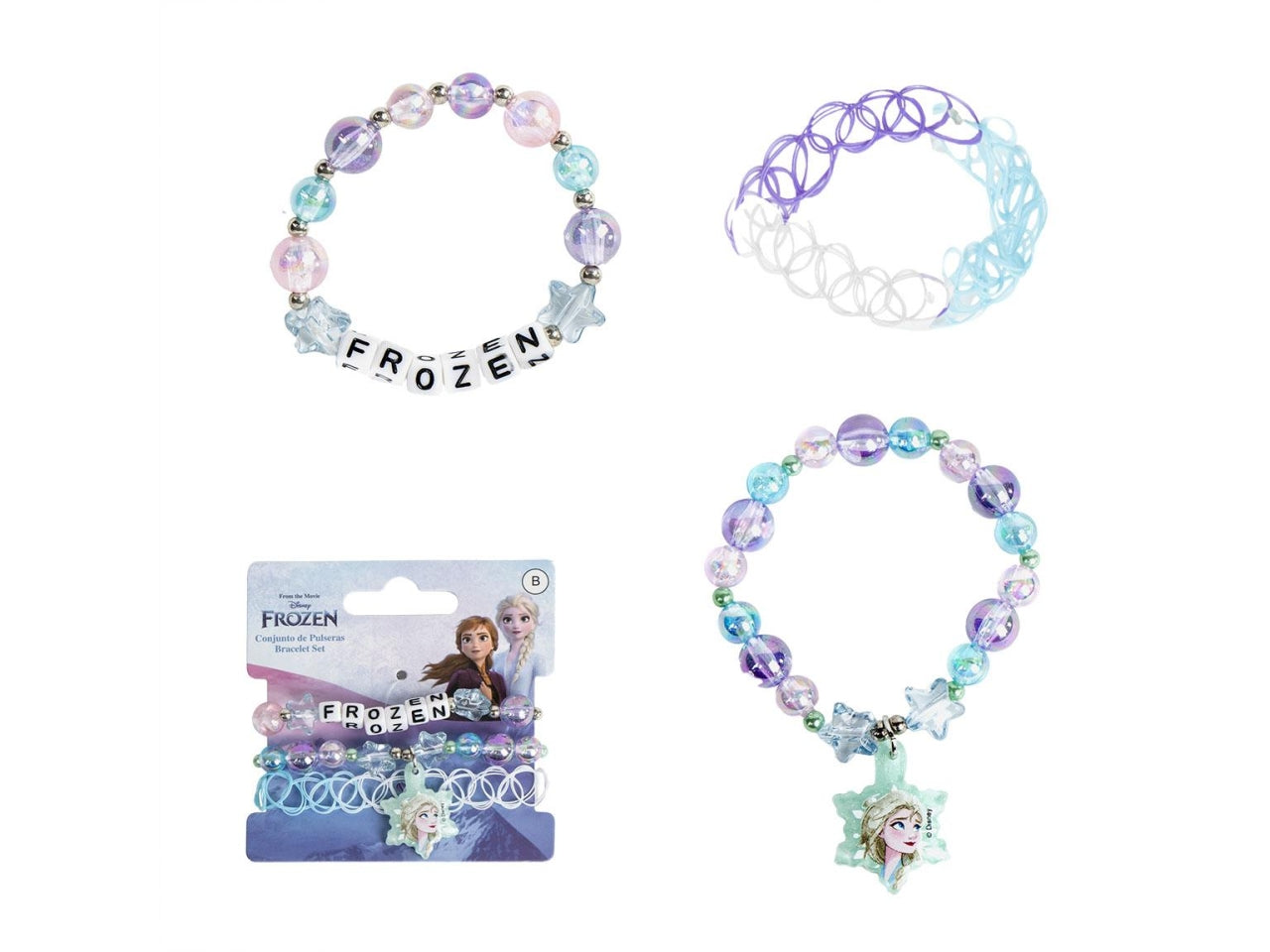 Frozen braccialetto set da 3 braccialetti