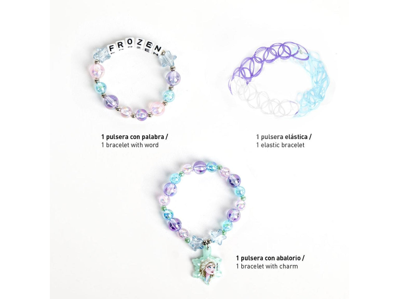 Frozen braccialetto set da 3 braccialetti