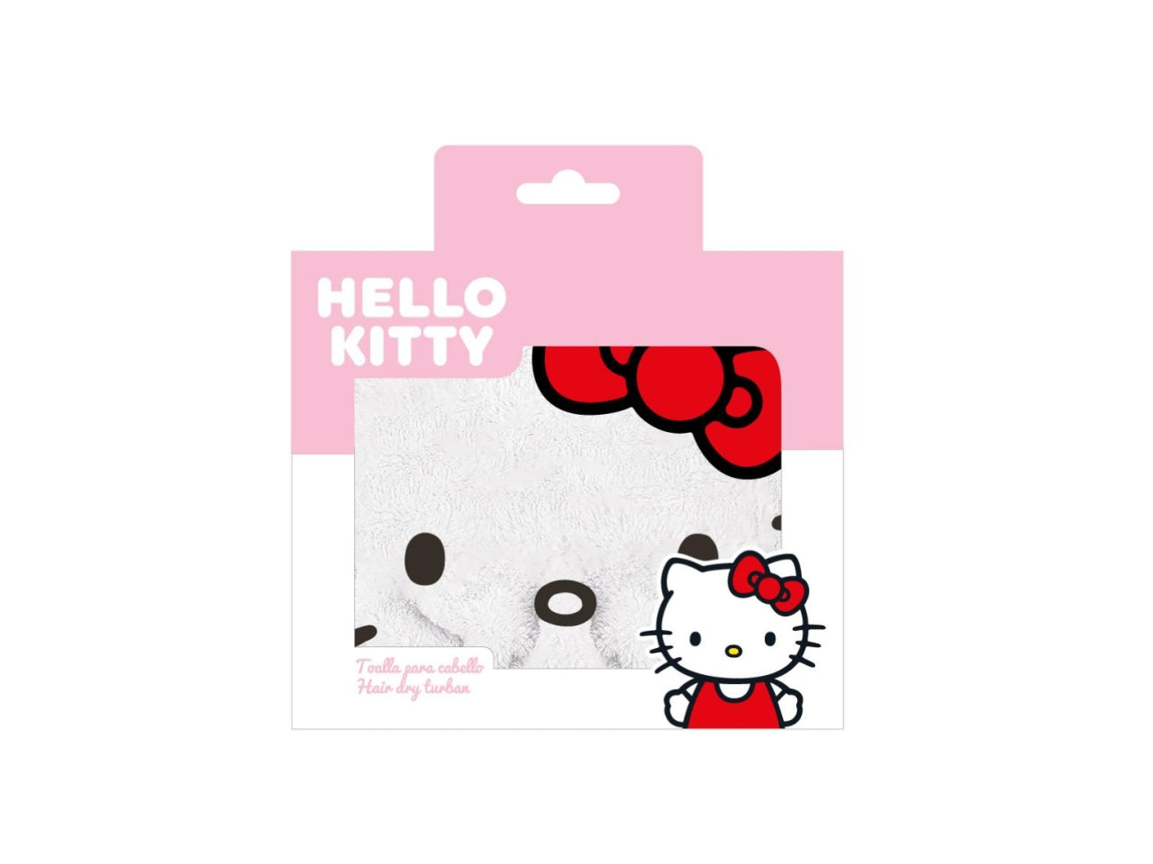 Hello kitty asciugamano per capelli
