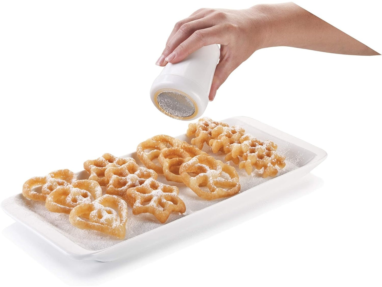 Stampi Frittelle 19 cm con manico e 4 stampi Tescoma Delicia