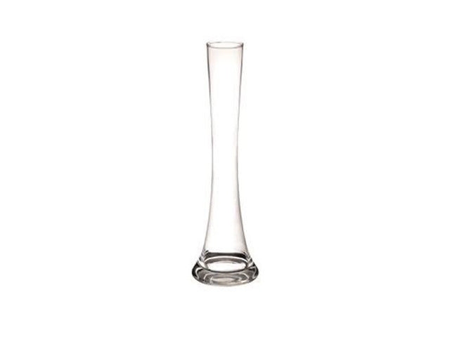 L.vetro vaso monofiore h40cm 300-40