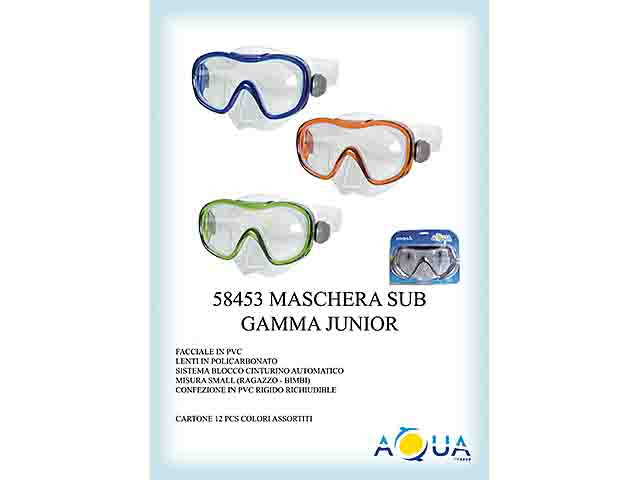 Maschera da sub gamma junior