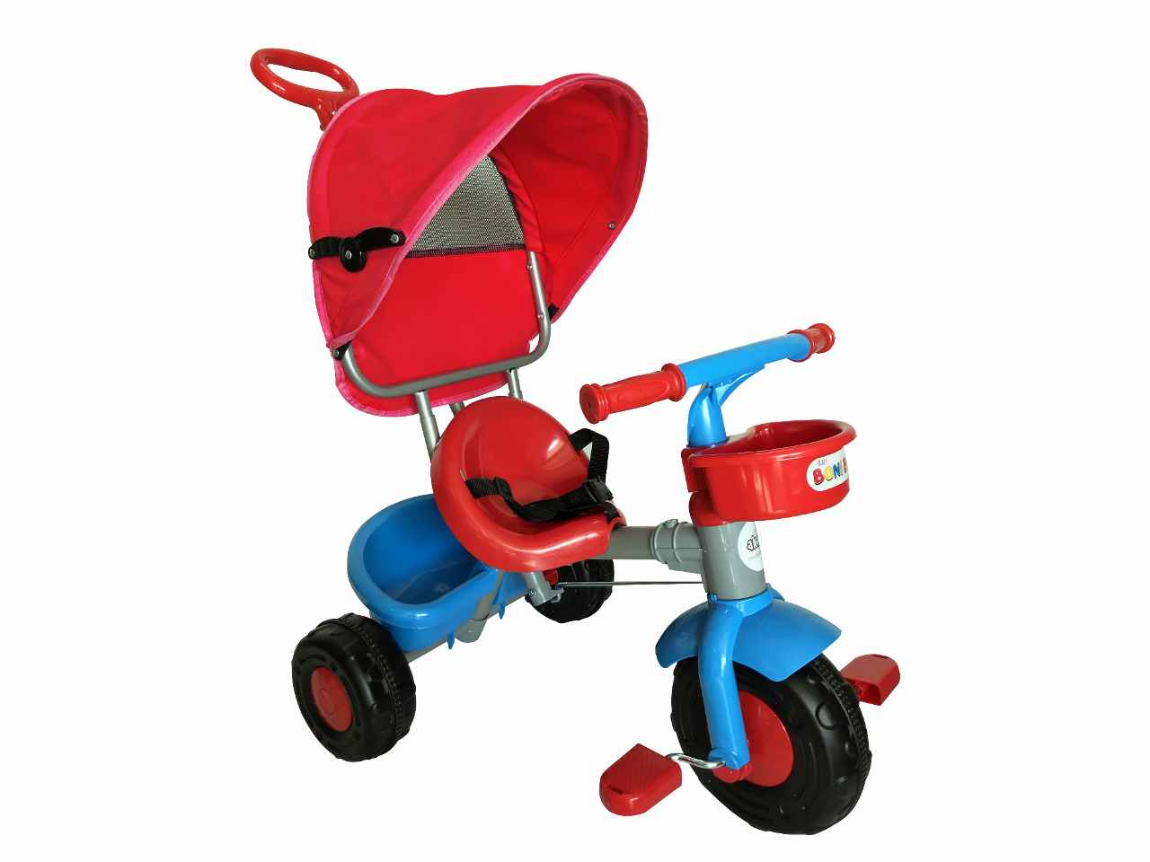 Triciclo rosso e azzurro 93-673