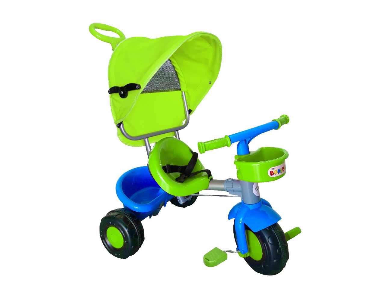 Triciclo verde e azzurro 93-697