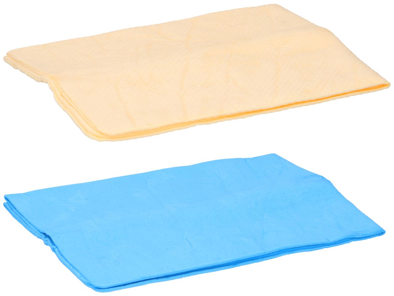 Kit 2 panni in camoscio misura 43x32x2cm marca dunlop