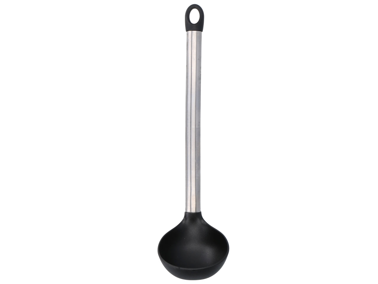 Mestolo per zuppa di nylon e acciaio 32cm