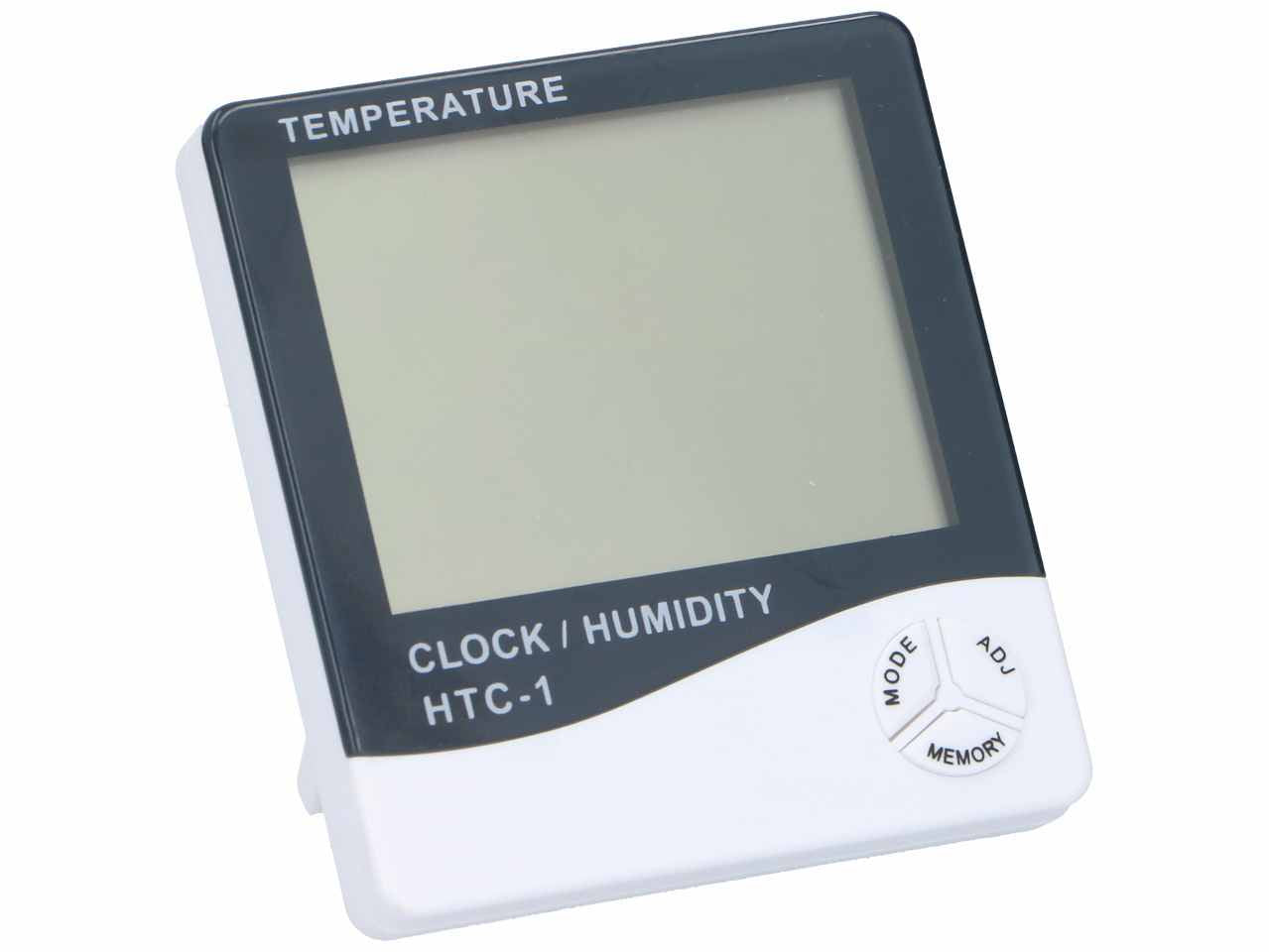 Grundig stazione meteorologica con orario e rilevazione temperatura / umidità 10,5x2x9,5cm