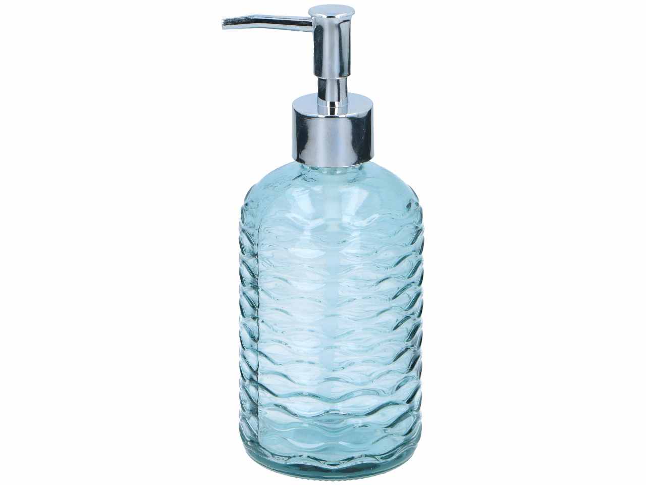 Bath&shower dispenser per sapone in vetro 400ml 19x7x7cm in 3 colori assortiti