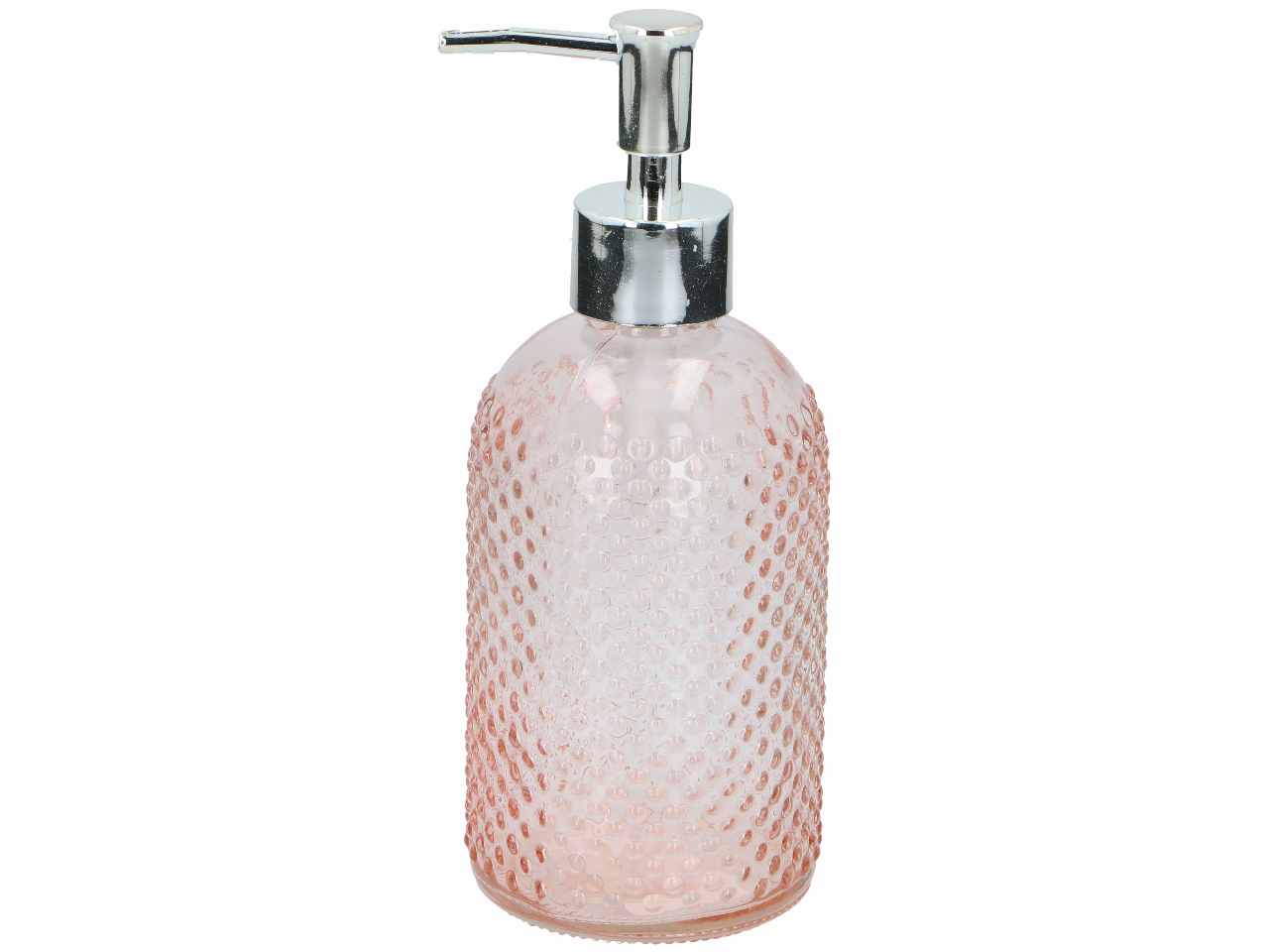 Bath&shower dispenser per sapone in vetro 400ml 19x7x7cm in 3 colori assortiti