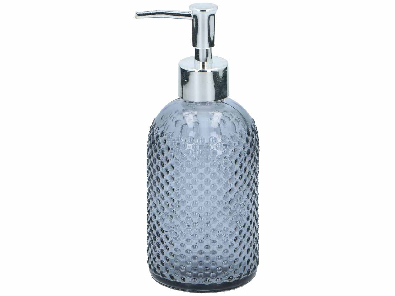 Bath&shower dispenser per sapone in vetro 400ml 19x7x7cm in 3 colori assortiti