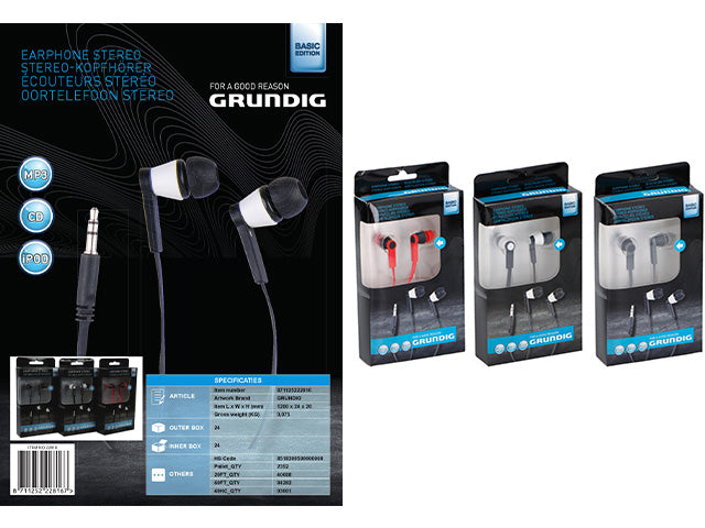 Cuffie stereo grunding 871125222816