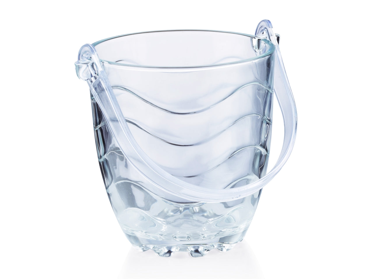 Secchiello per ghiaccio con pinza - 820ml 15x11,8x12,6cm
