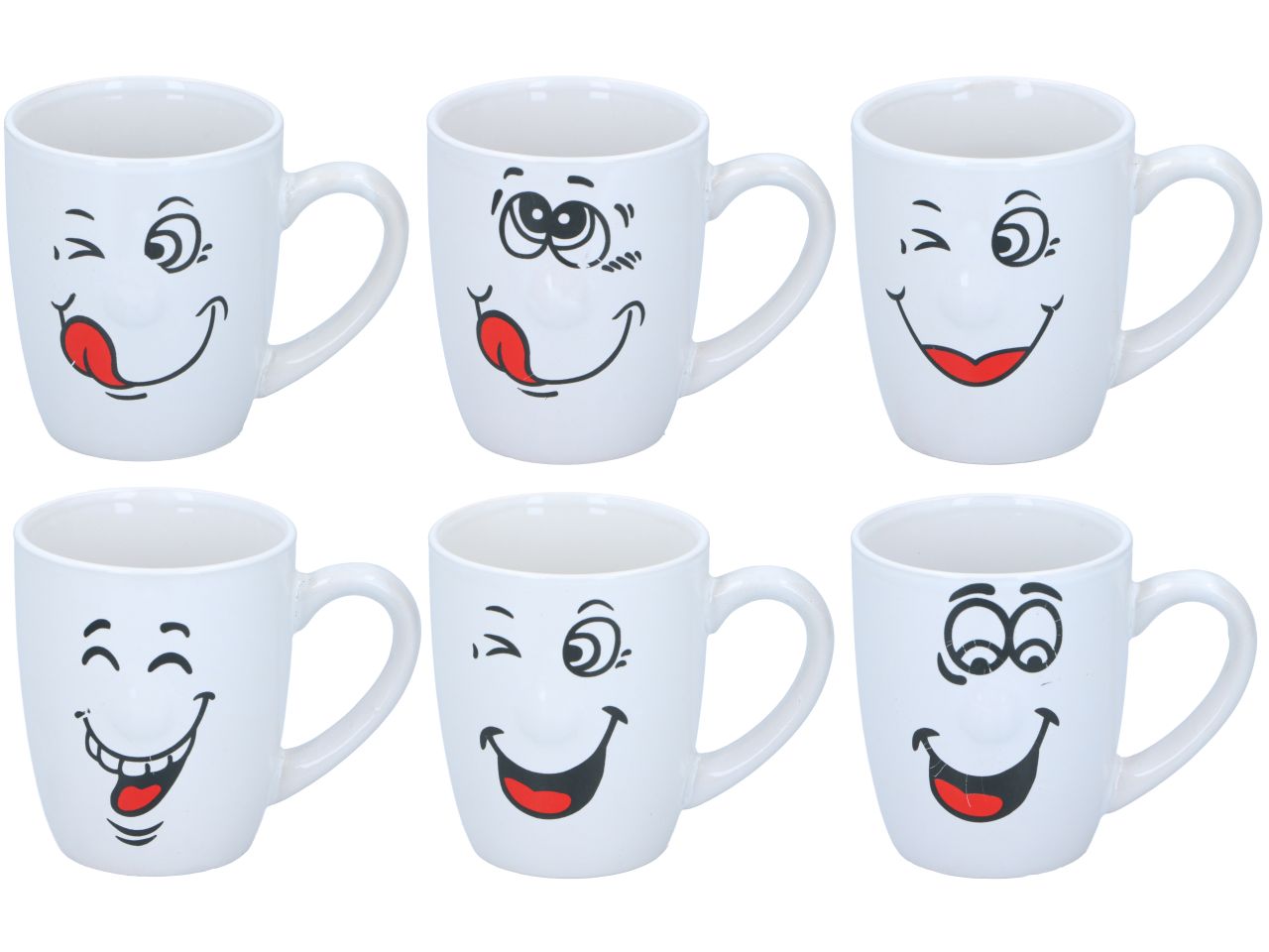 Tazza emoji in porcellana 300ml