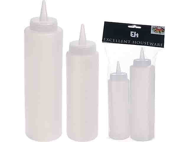 Bottiglie plastica x salse 2pz 17029749
