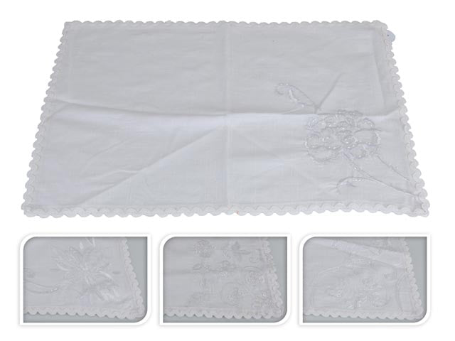 Tovaglietta 48x33cm bianca  a54002260