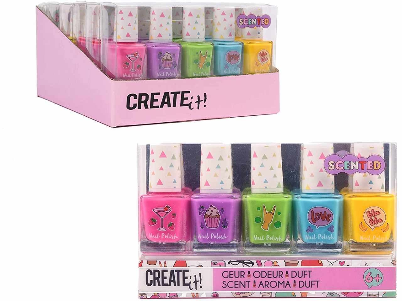 Create it! set 5 pz cambia colore cre-84149