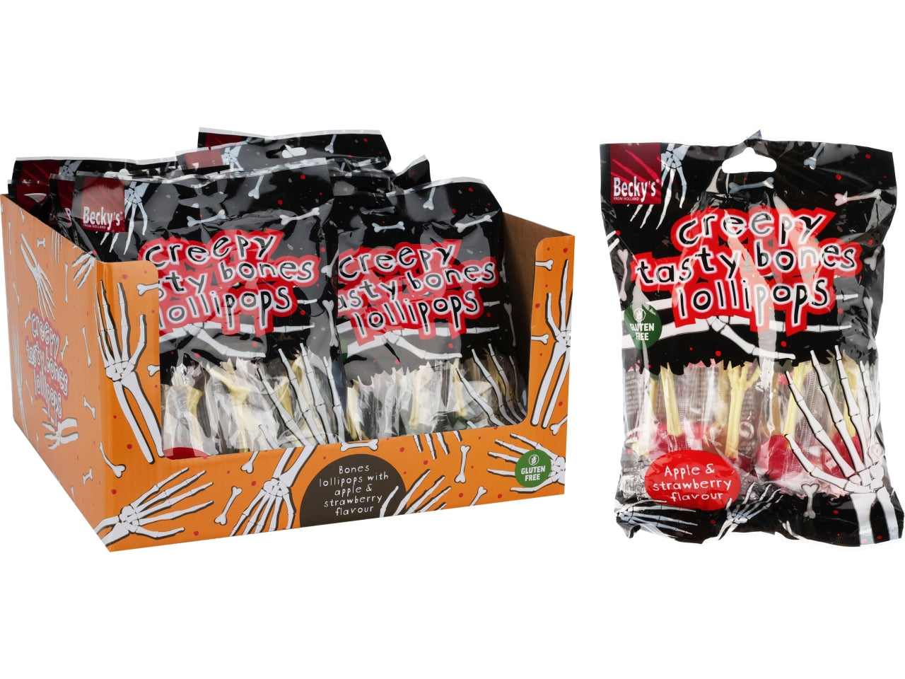 Sacchetto lecca lecca per halloween