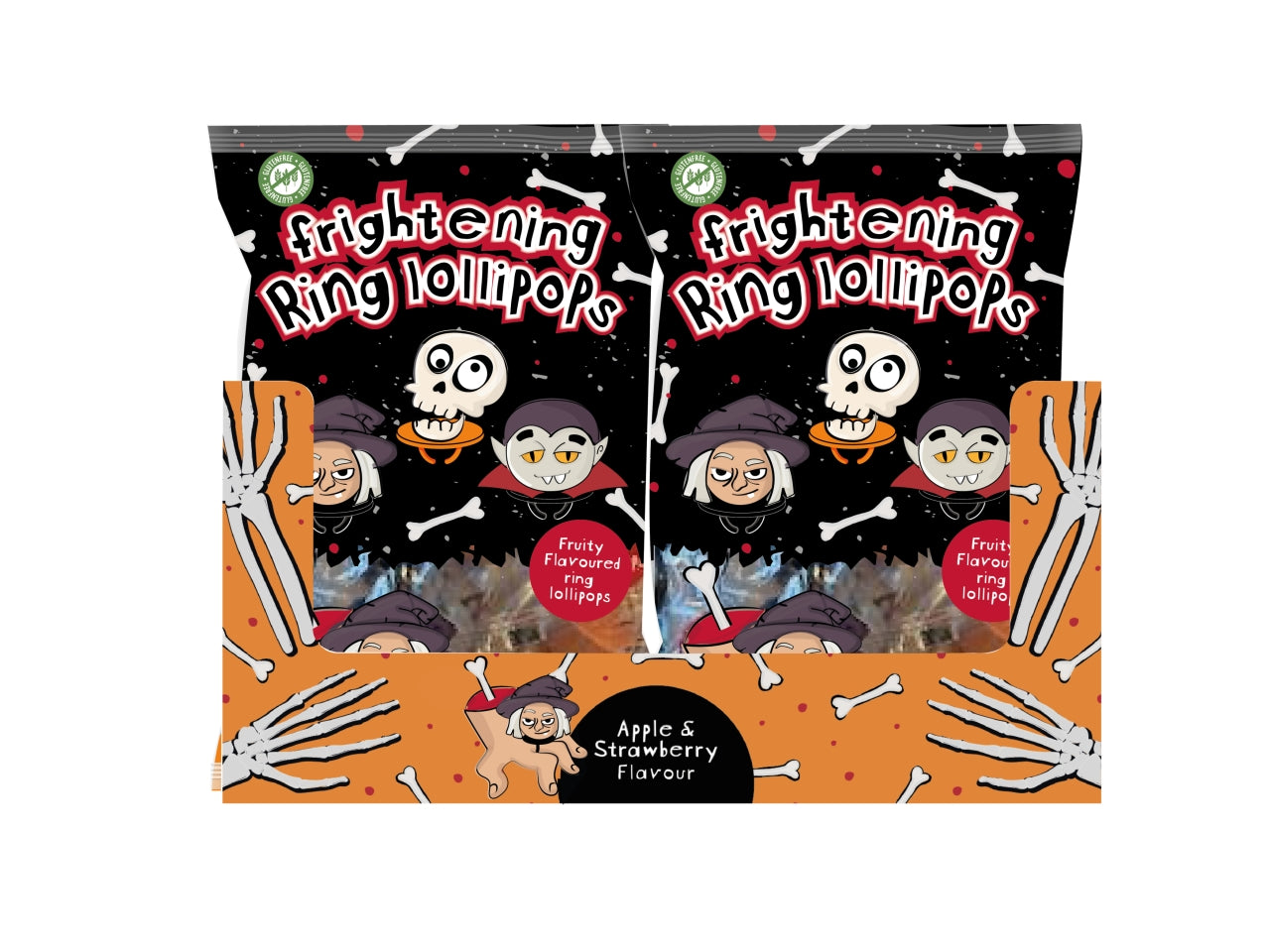 Sacchetto lecca lecca per halloween