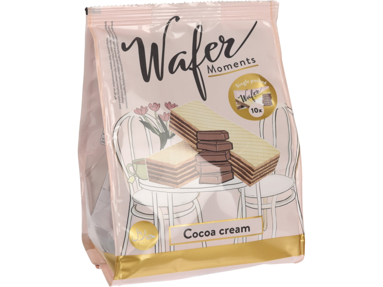 Wafer moments cocoa cream 120g