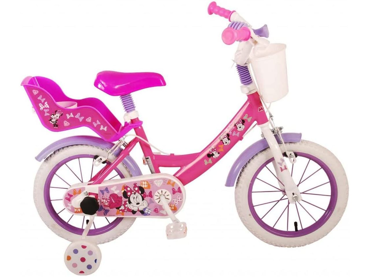 Bici minnie 14"